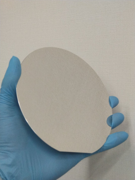 4インチ白金/プラチナ(Pt)膜付きシリコンウェハ 4INCH sub/Ti/Pt(Platinum) coated Silicon wafer ( Si + Ti/Pt )