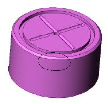 A-type Vacuum chuck without centering pins