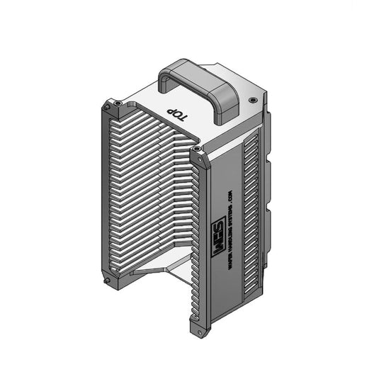 3インチアルミ無電解ニッケルカセット 3" (76 mm) Aluminum electroless nickel cassette 25 slot