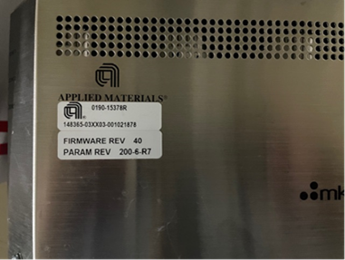 MKS UPA修理 MKS UPA Repair