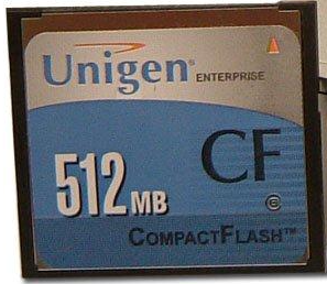 CFユニット(ACD-73100)用CFカード CF Card for CF Unit (ACD-73100)
