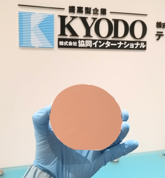 カッパー(Cu)膜付きシリコンウェハ