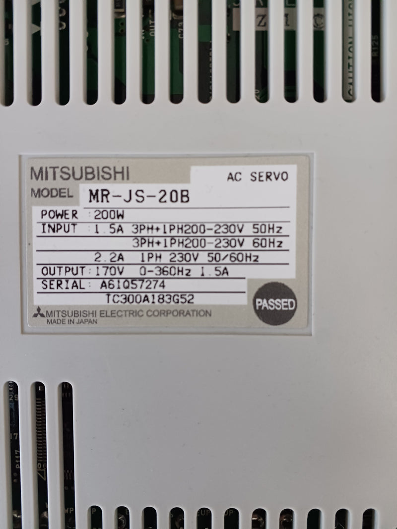 Load image into Gallery viewer, 三菱(MITSUBISHI) ACサーボドライバー中古
