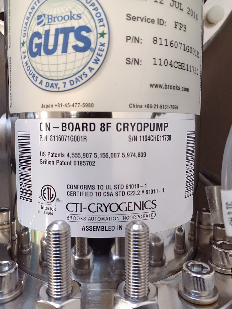 Load image into Gallery viewer, BROOKSクライオポンプ中古
