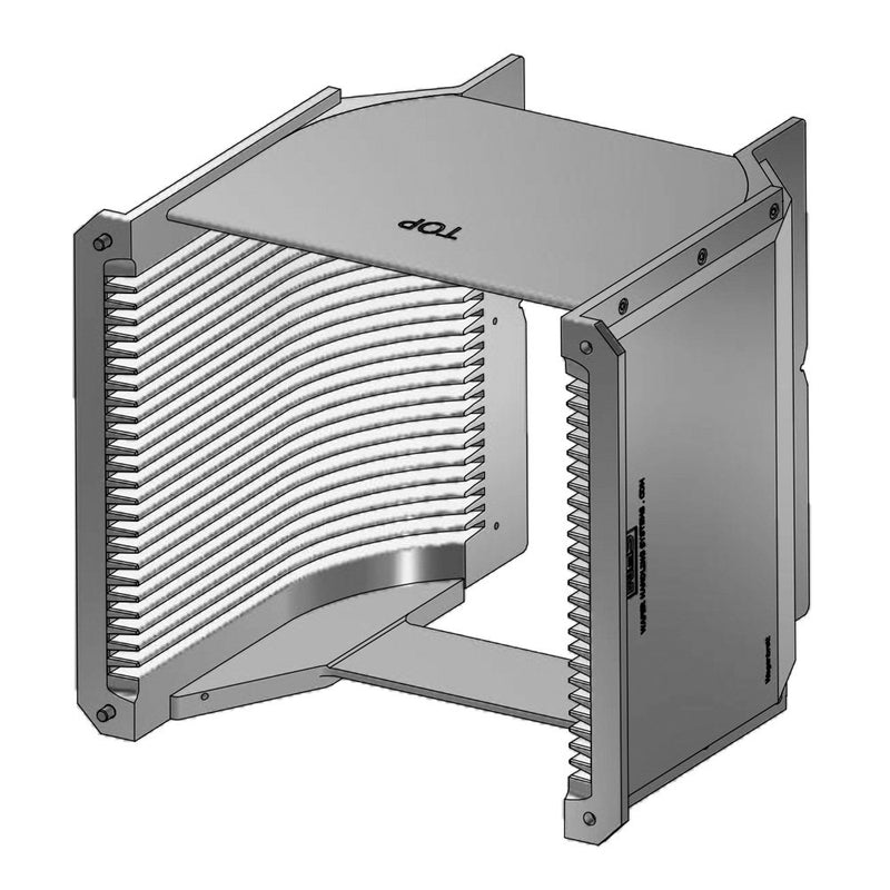ギャラリービューアに画像をロードする, カスタムプロセス アルミ製カセット 8インチ25スロット　Custom process Aluminum Cassettes 8inch-25 slots

