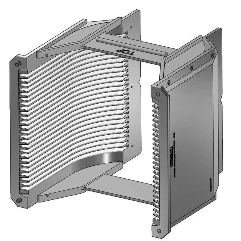 ギャラリービューアに画像をロードする, カスタムプロセス アルミ製カセット 8インチ25スロット　Custom process Aluminum Cassettes 8inch-25 slots
