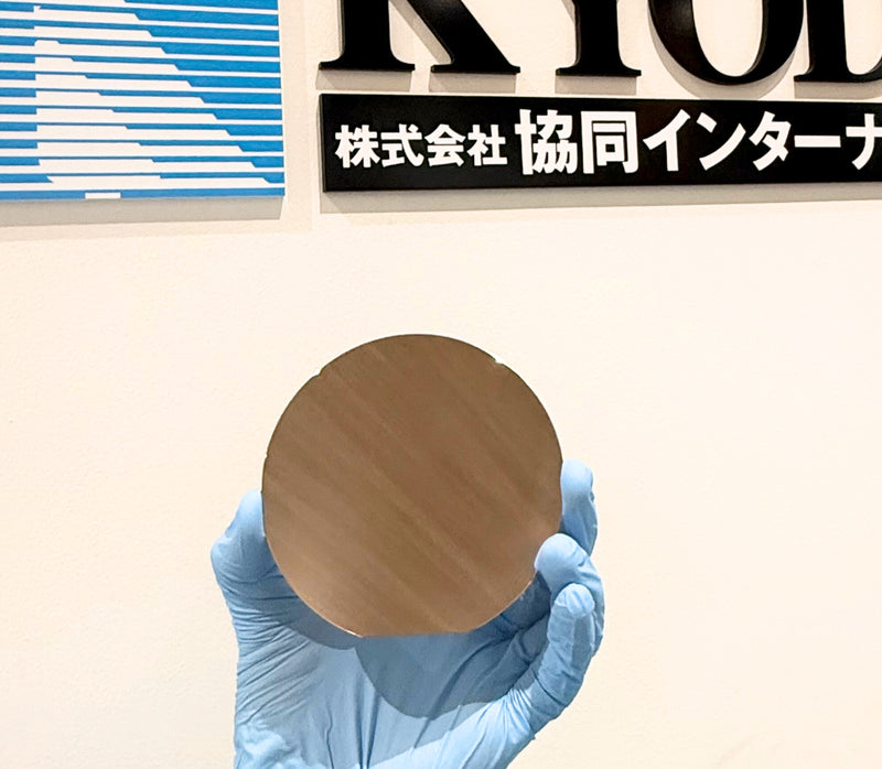 ギャラリービューアに画像をロードする, タングステン(W)膜付きシリコンウェハ
