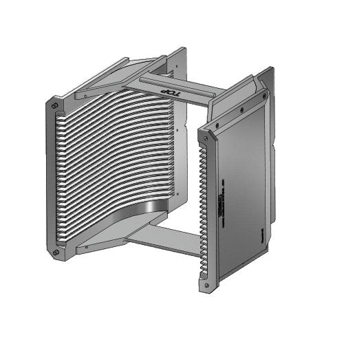 カスタムプロセス アルミ製カセット 8インチ25スロット　Custom process Aluminum Cassettes 8inch-25 slots