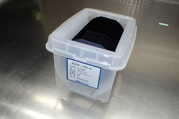 4インチシリコンウェハ(100µｍ厚)  4INCH SILICON WAFER (100µｍ)