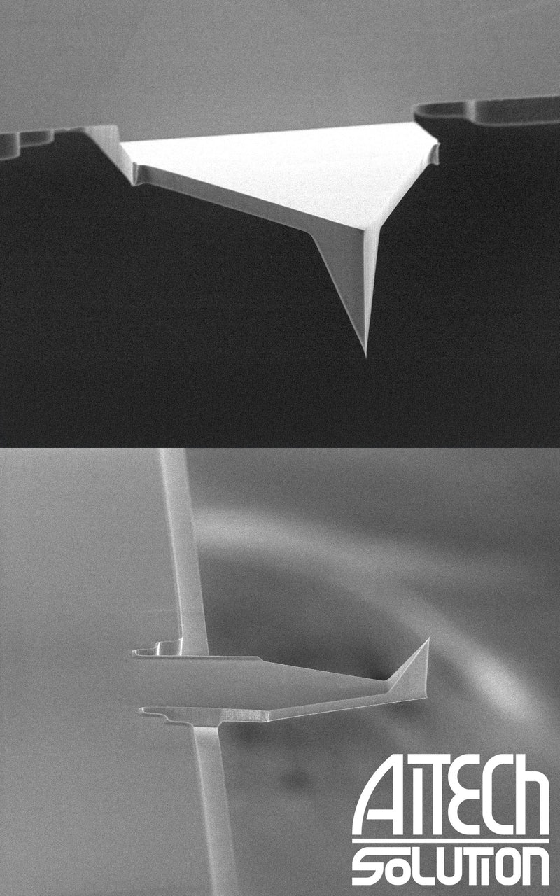 ギャラリービューアに画像をロードする, オリンパス社 OMCL-AC55TS相当品 AFMプローブ  SPM-AC55S-GS
