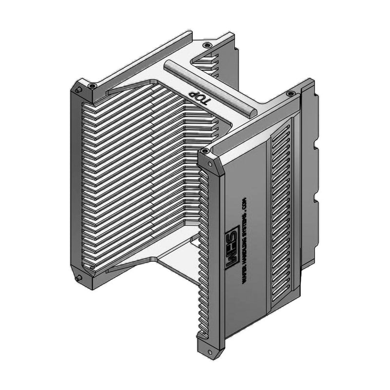 ギャラリービューアに画像をロードする, カスタムプロセス アルミ製カセット 4インチ25スロット　Custom process Aluminum Cassettes 4inch-25 slots

