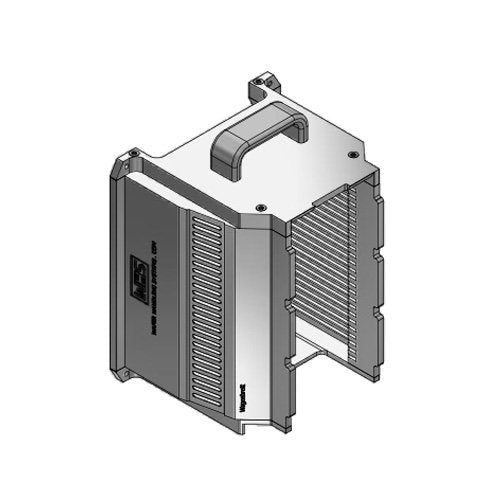 カスタムプロセス アルミ製カセット 4インチ25スロット　Custom process Aluminum Cassettes 4inch-25 slots