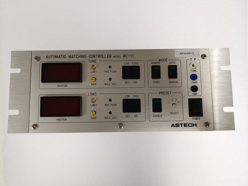 Matching Controller Software AUTOMATIC MATCHING CONTROLLER – 協同インターナショナル